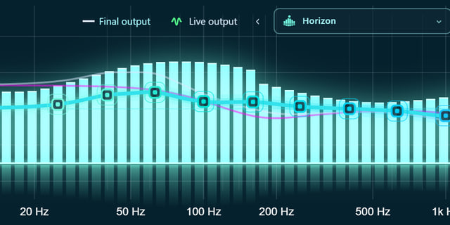FluidEQ Horizon look