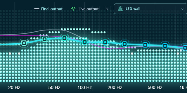 FluidEQ LED wall look